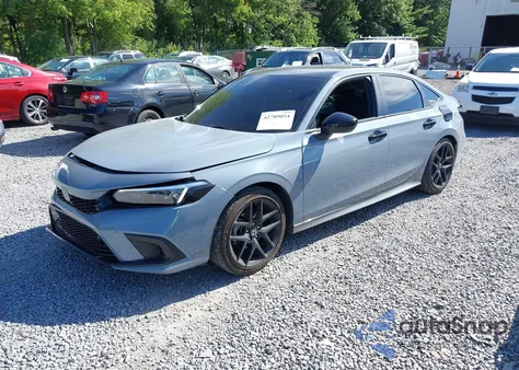 2024 Honda Civic Sport из США, поврежденный, VIN 2HGFE2F59RH555422